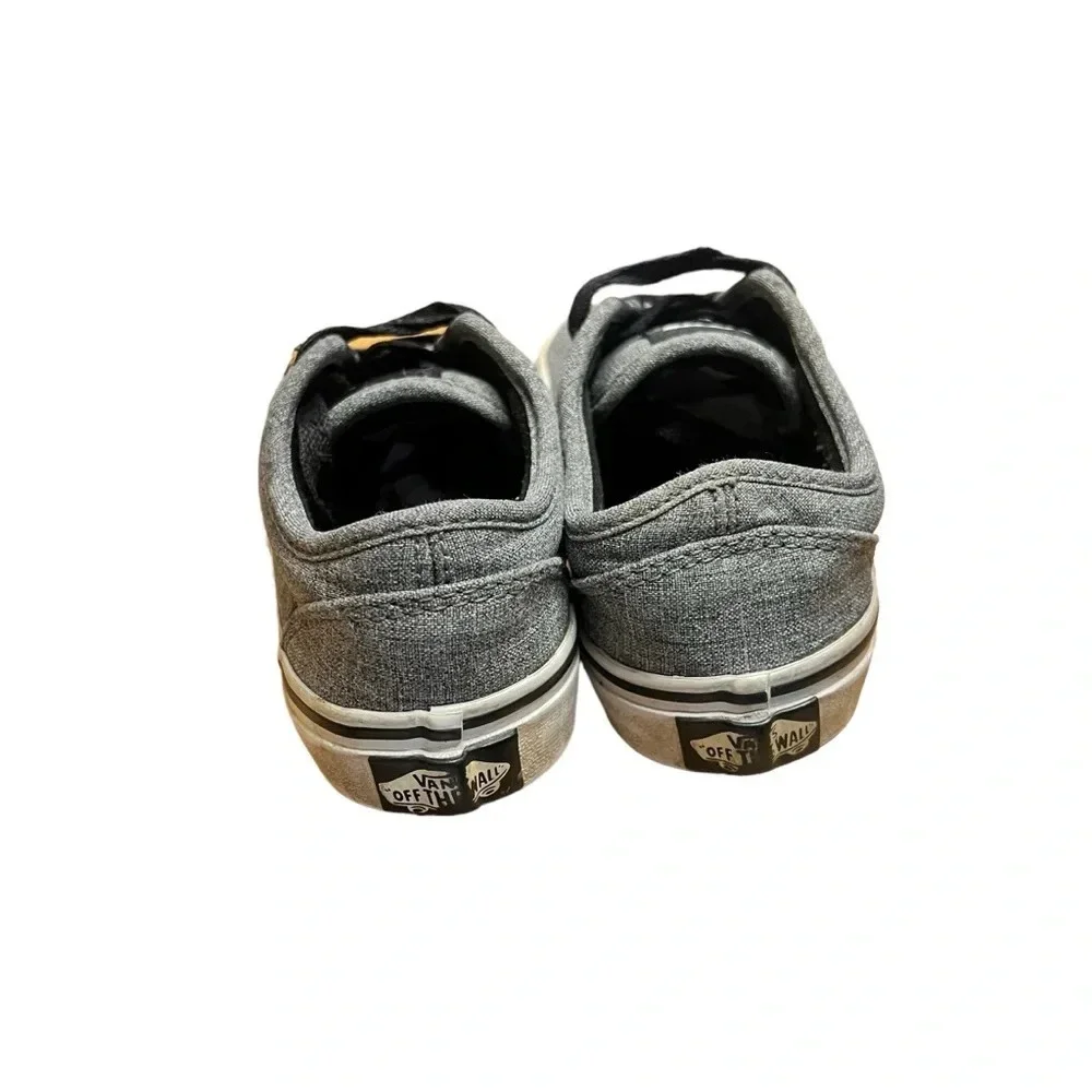 Vans Winston Rock‎ Boy's Low Top Lace Up Grey Skate Shoes - Youth Size 12.5